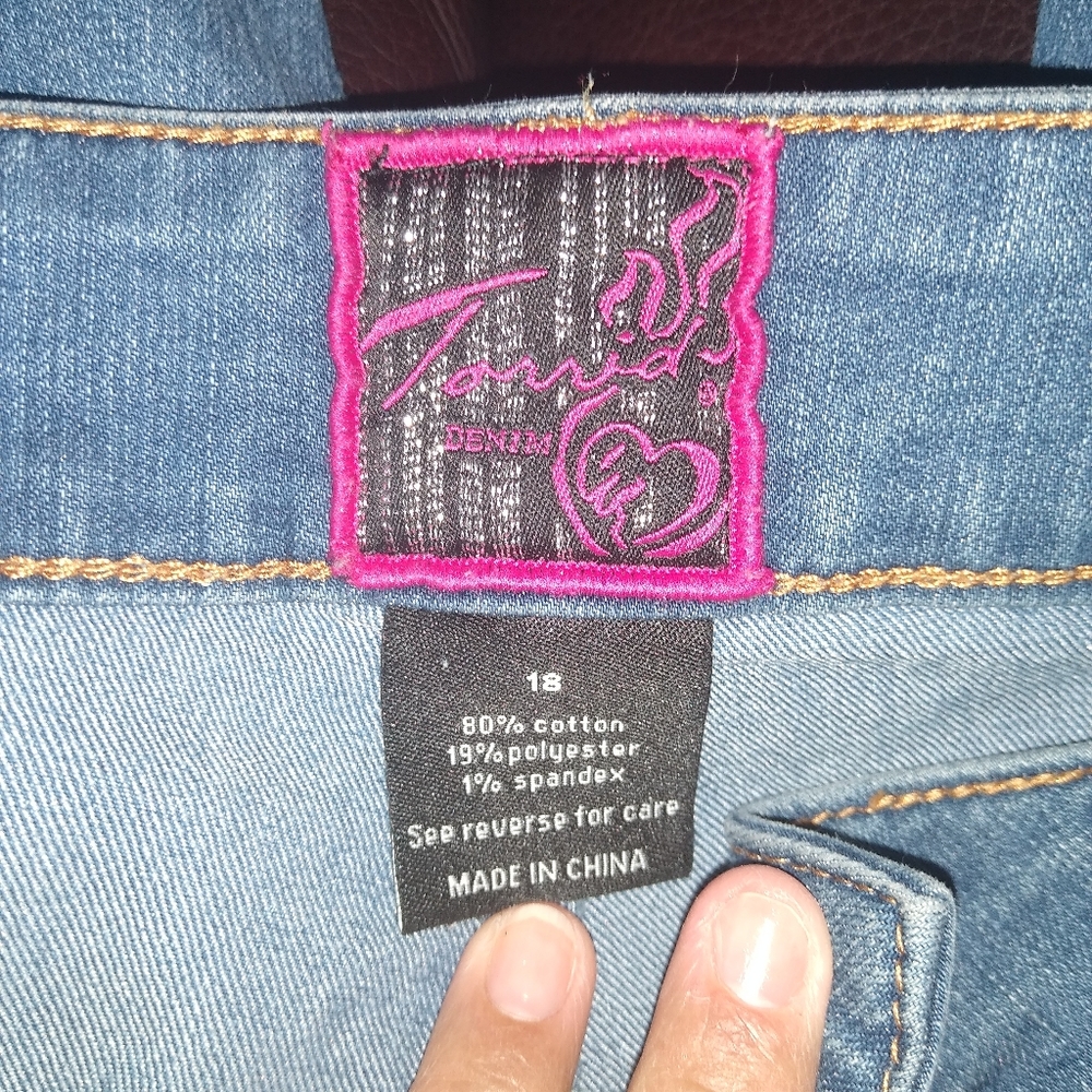 Torrid Capri jeans Sz 18